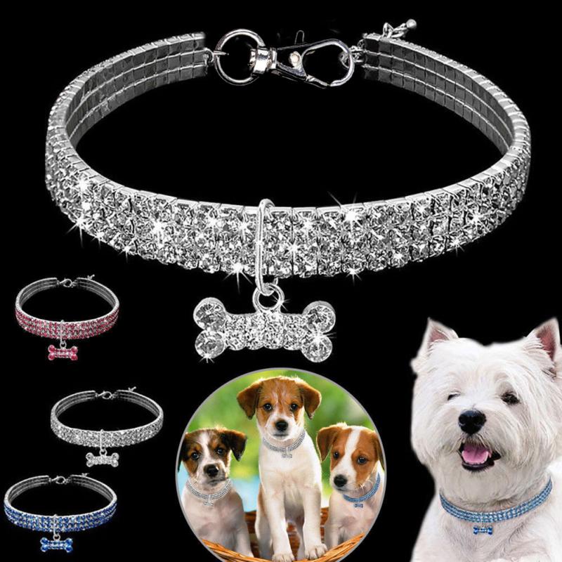 Rhinestone Dog Collars | Bling Dog Collars