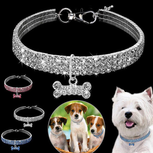 Rhinestone Dog Collars | Bling Dog Collars