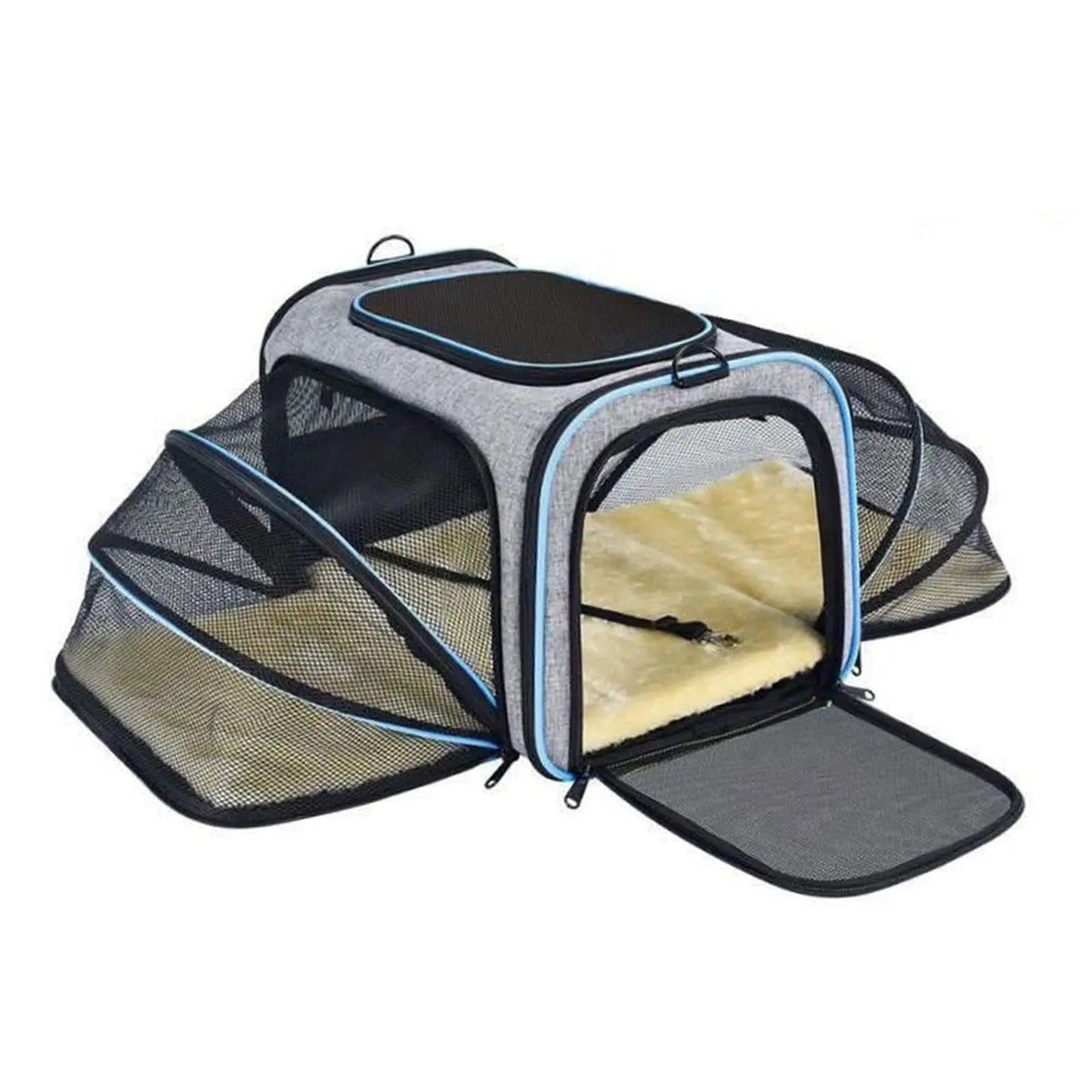 Pet Travel Expandable Carrier can be purchase at Adorable Pet Supply.