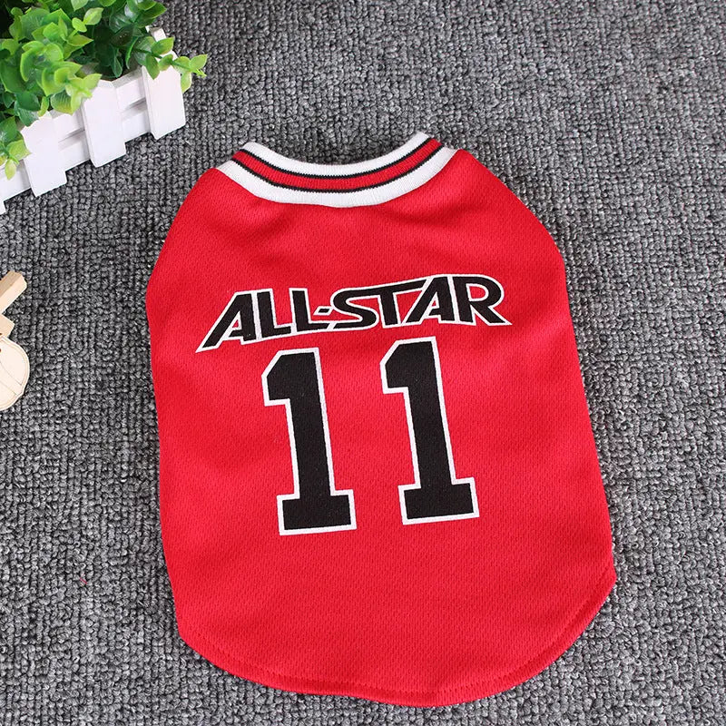 World Cup Ball Dog Jersey is available at Adorable Pet Supply.