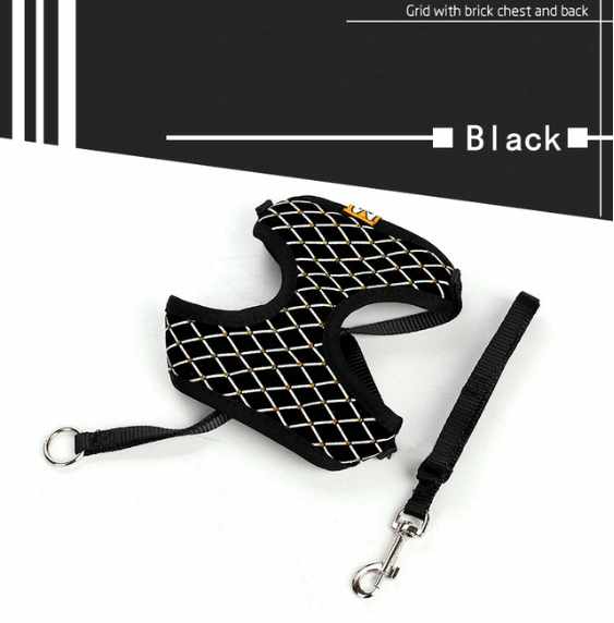 A durable universal harness for cats or dogs available at Adorable Pet Supply.