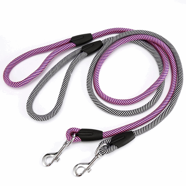 A rope like leash that is durable and available at Adorable Pet Supply.