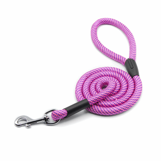 A rope like leash that is durable and available at Adorable Pet Supply.