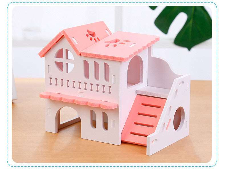 Hamster Toy House can be purchase at Adorable Pet Supply.