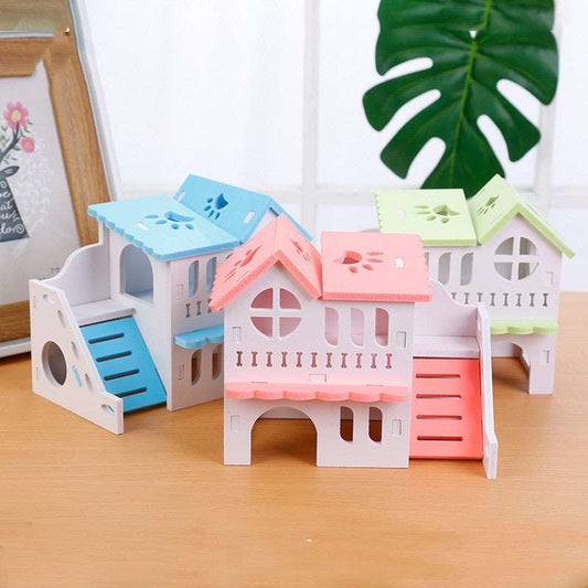 Hamster Toy House can be purchase at Adorable Pet Supply.