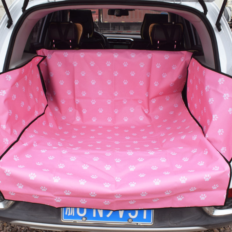 A perfect trunk mat can be purchase at Adorable Pet Supply.