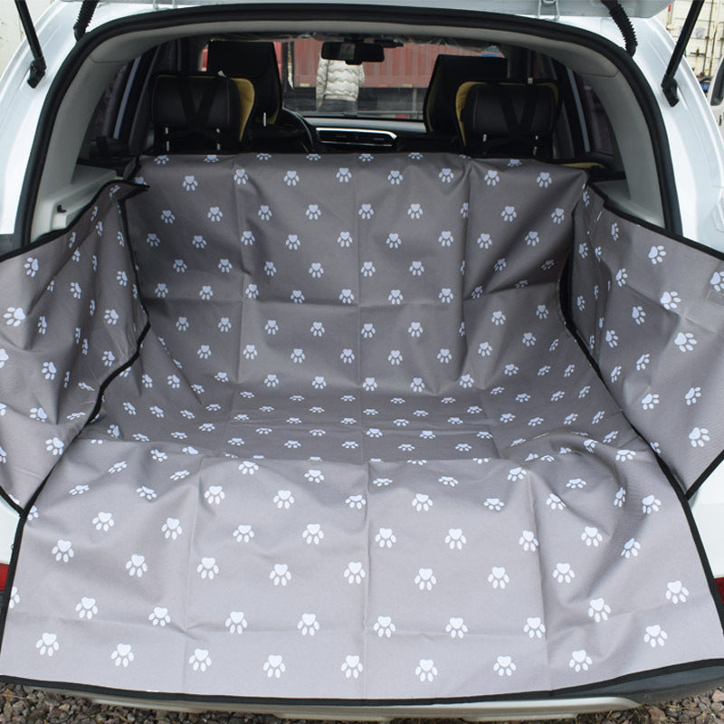 A perfect trunk mat can be purchase at Adorable Pet Supply.