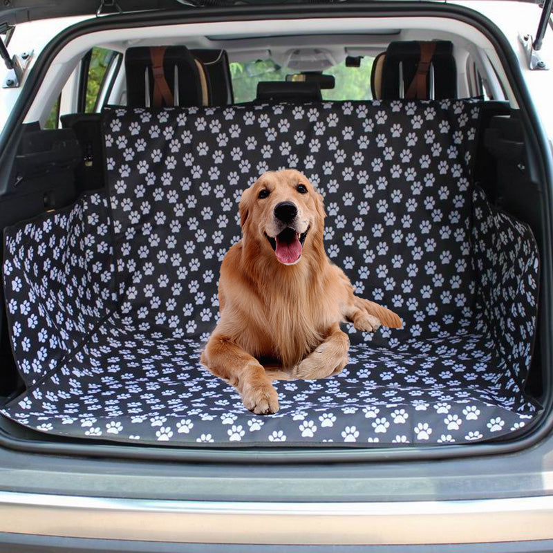 A perfect trunk mat can be purchase at Adorable Pet Supply.