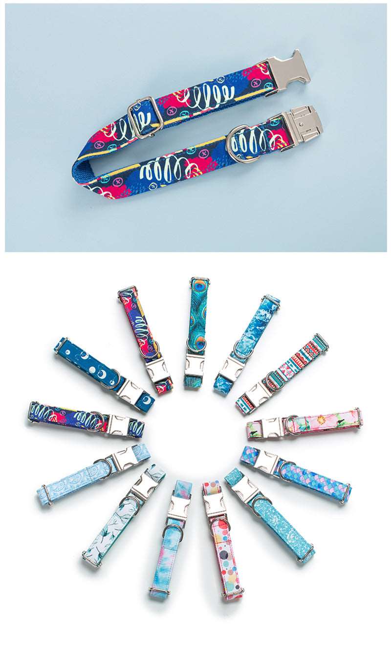 Dog Leash and Collar Set | Cute Pet Collar & Leashes