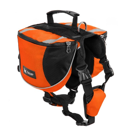 The cutest Doggie Backpack is available at Adorable Pet Supply.