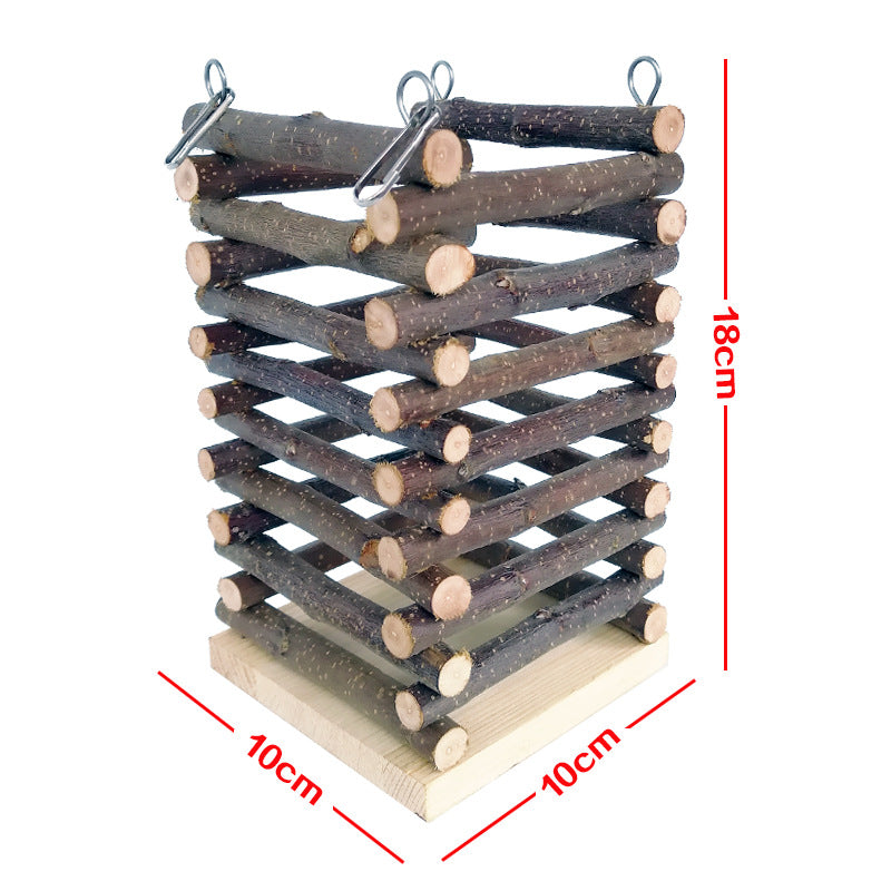 A grass branch feeder for small pets is available at Adorable Pet Supply.