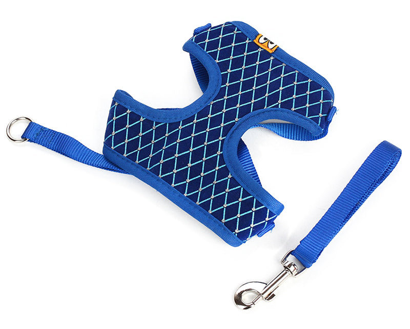A durable universal harness for cats or dogs available at Adorable Pet Supply.