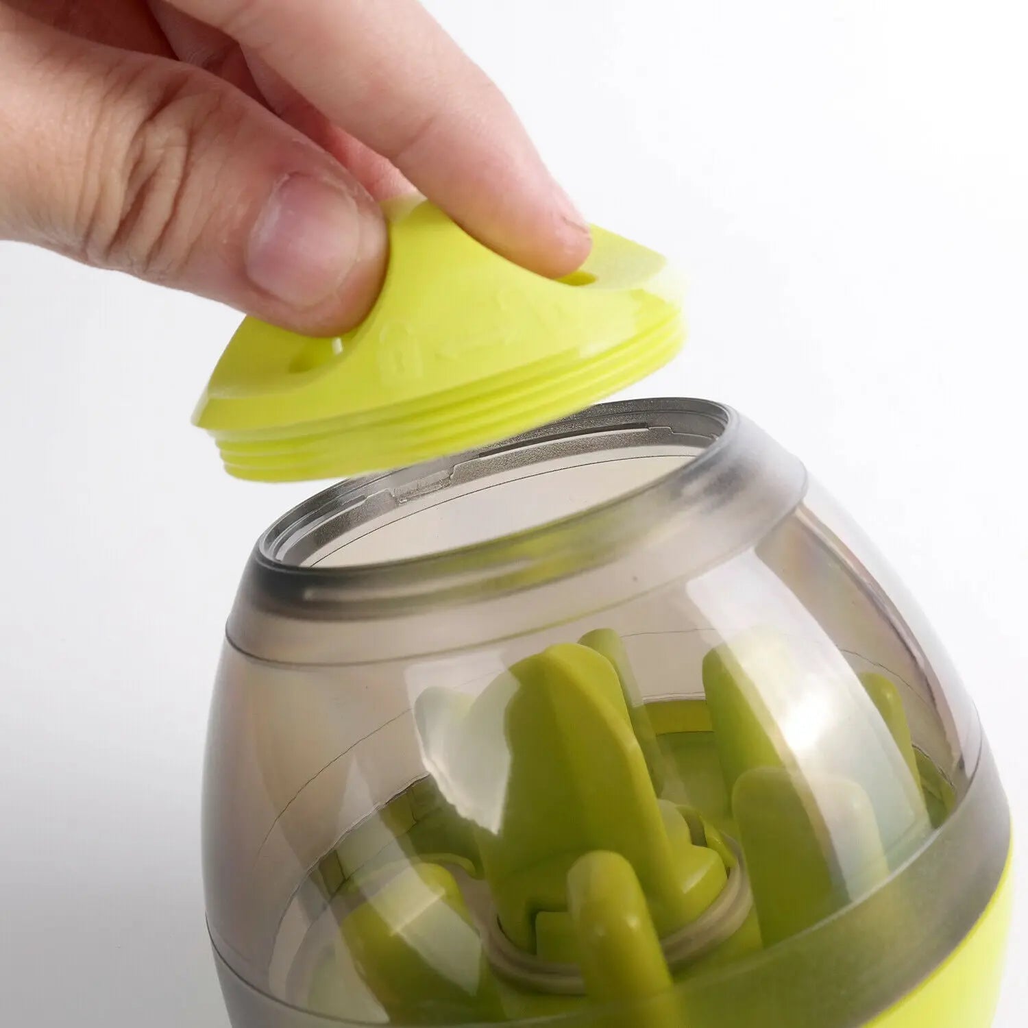 Dog Tumbler Feeder Ball available at Adorable Pet Supply.