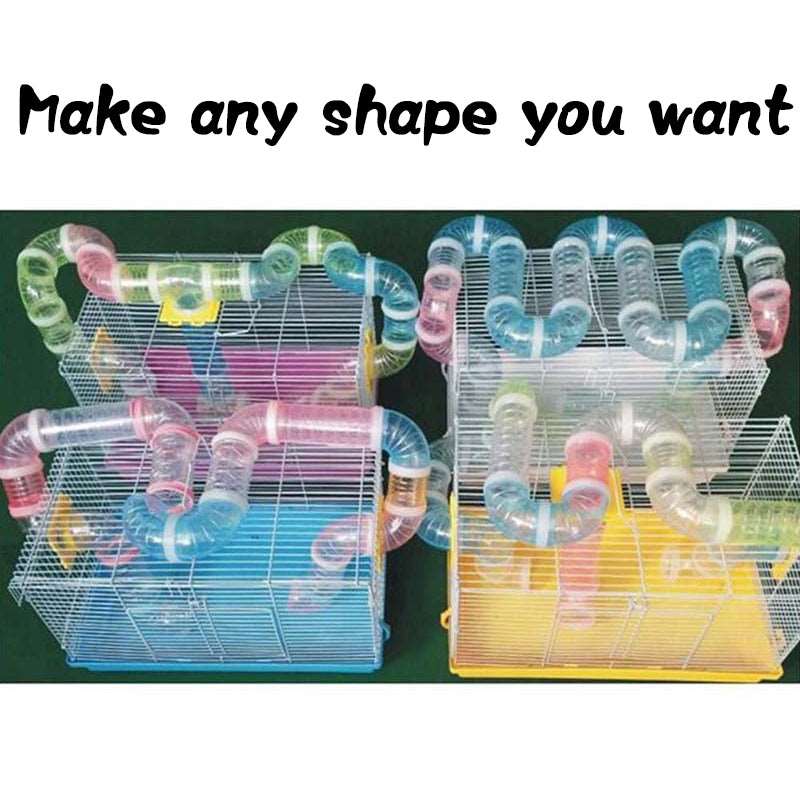 A Hamster transparent tubes can be purchase at Adorable Pet Supply.