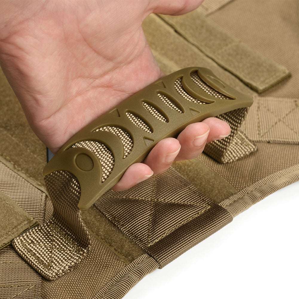 A military tactical dog harness perfect for a large dogs and available at Adorable Pet Supply.
