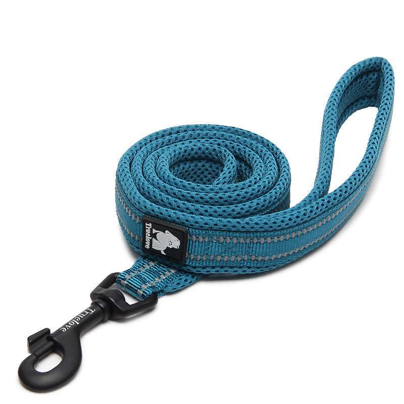 A doggie leash with bright colors is available at Adorable Pet Supply.
