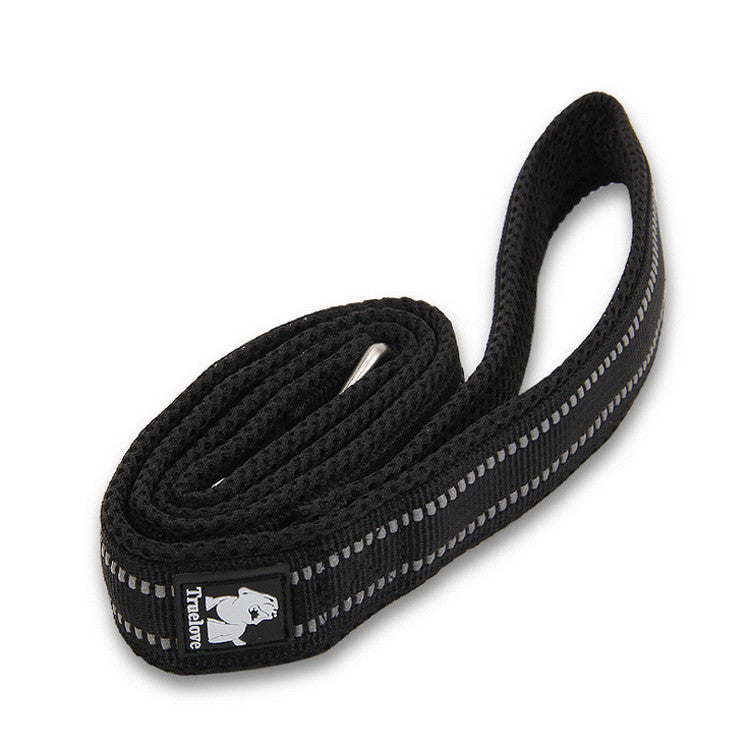 A doggie leash with bright colors is available at Adorable Pet Supply.