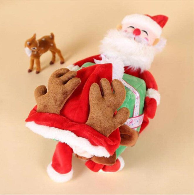 Santa Dog costume available at Adorable Pet Supply.