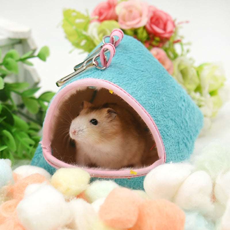 Hamster Cotton Boat shaped Nest can be purchase at Adorable Pet Supply.