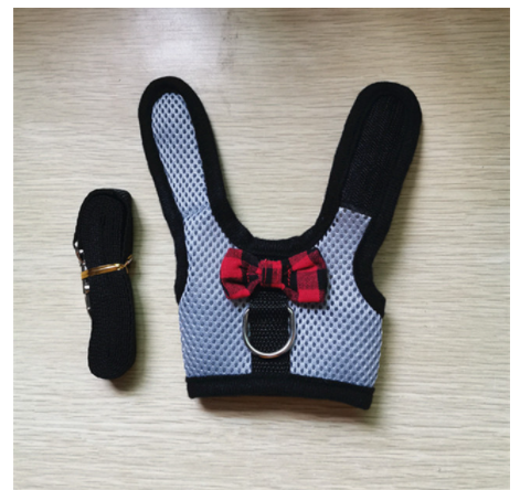 The cutest rabbit vest and leash is available at Adorable Pet Supply.