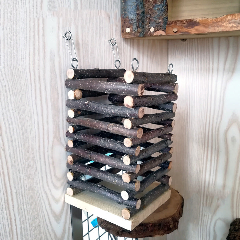 A grass branch feeder for small pets is available at Adorable Pet Supply.