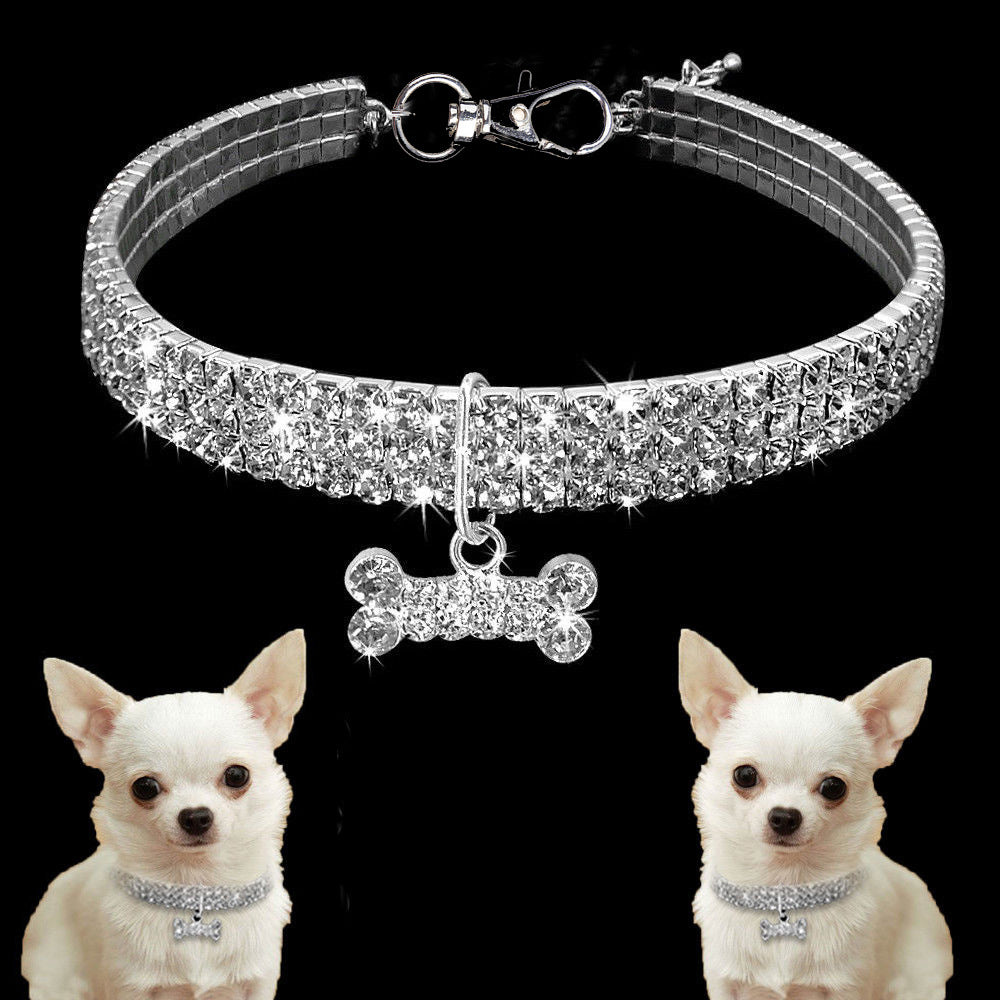 Rhinestone Dog Collars | Bling Dog Collars
