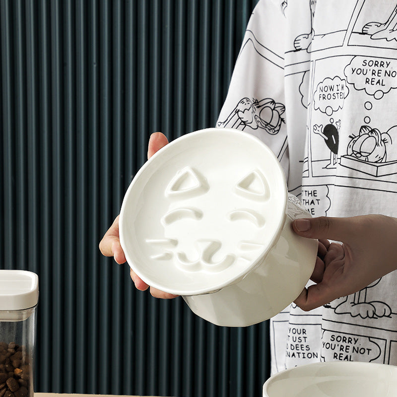 Ceramic Cat Bowl