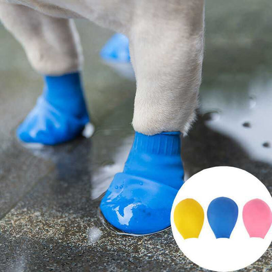 Colorful Doggie Balloon Shoes are available at Adorable Pet Supply.