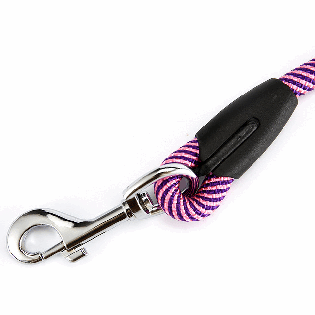 A rope like leash that is durable and available at Adorable Pet Supply.