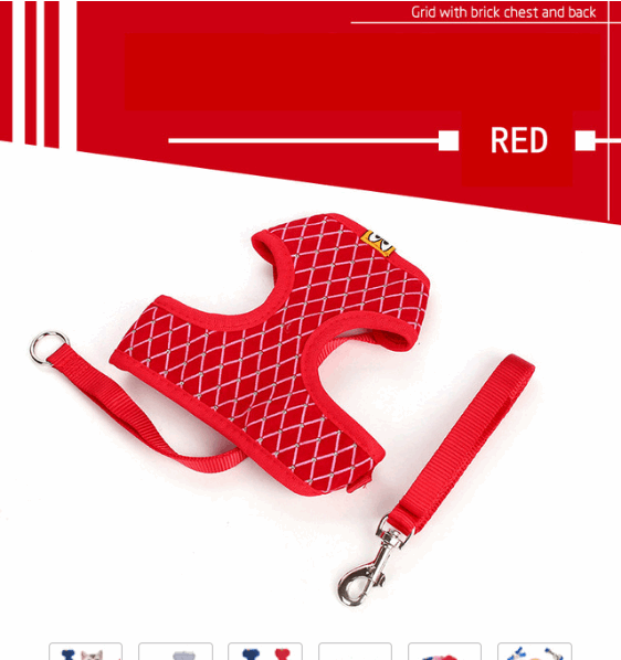 A durable universal harness for cats or dogs available at Adorable Pet Supply.