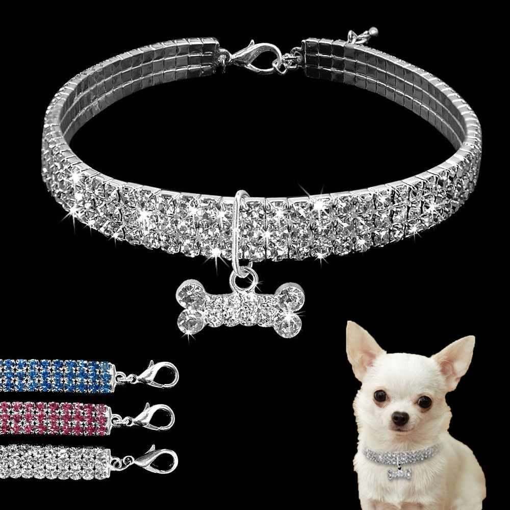 Rhinestone Dog Collars | Bling Dog Collars