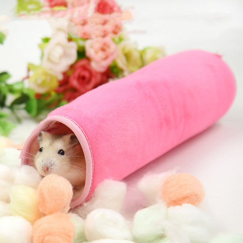Hamster Cotton Tunnel Nest can be purchase at Adorable Pet Supply.
