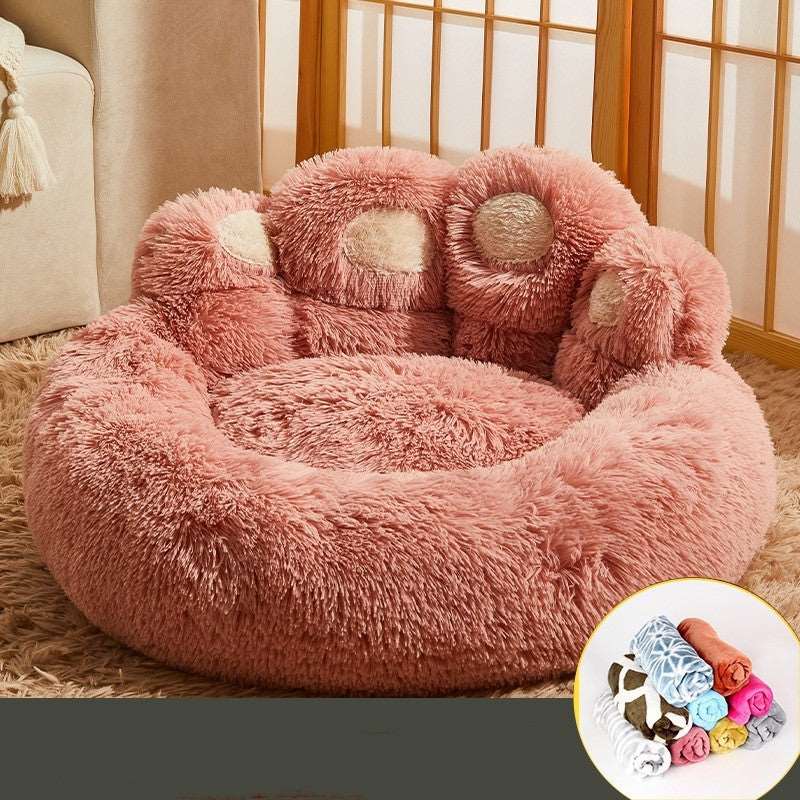 A soft cushiony mini-pet bed is available at Adorable Pet Supply.