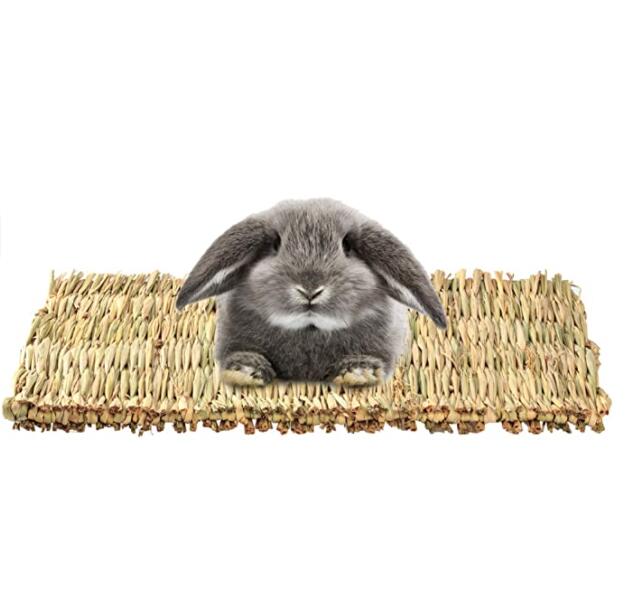 Three straw mats for small pets  are available at Adorable Pet Supply.