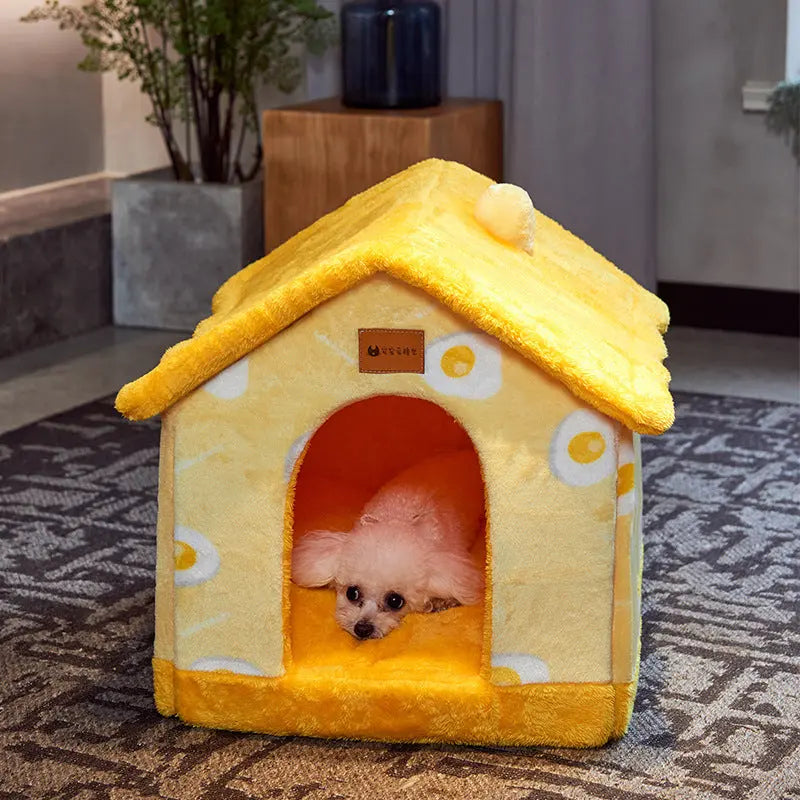Cozy Pet Villa House can be used for a small pet.