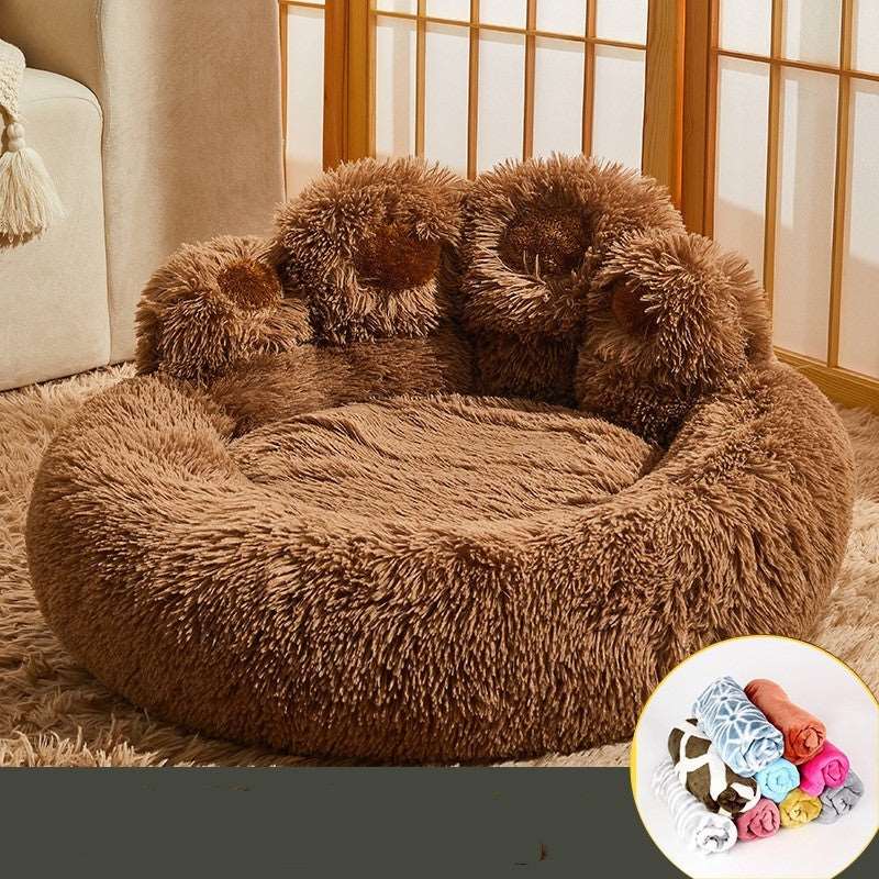 A soft cushiony mini-pet bed is available at Adorable Pet Supply.