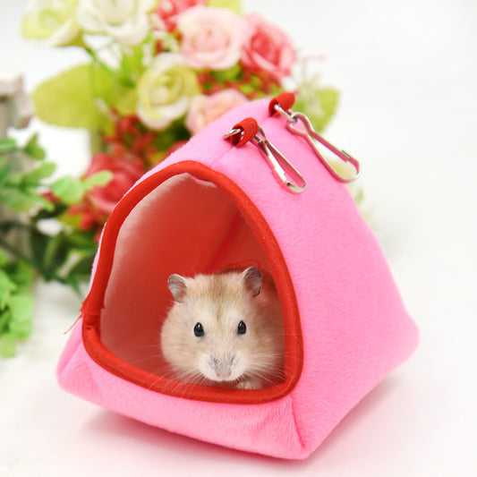 Hamster Cotton Boat shaped Nest can be purchase at Adorable Pet Supply.