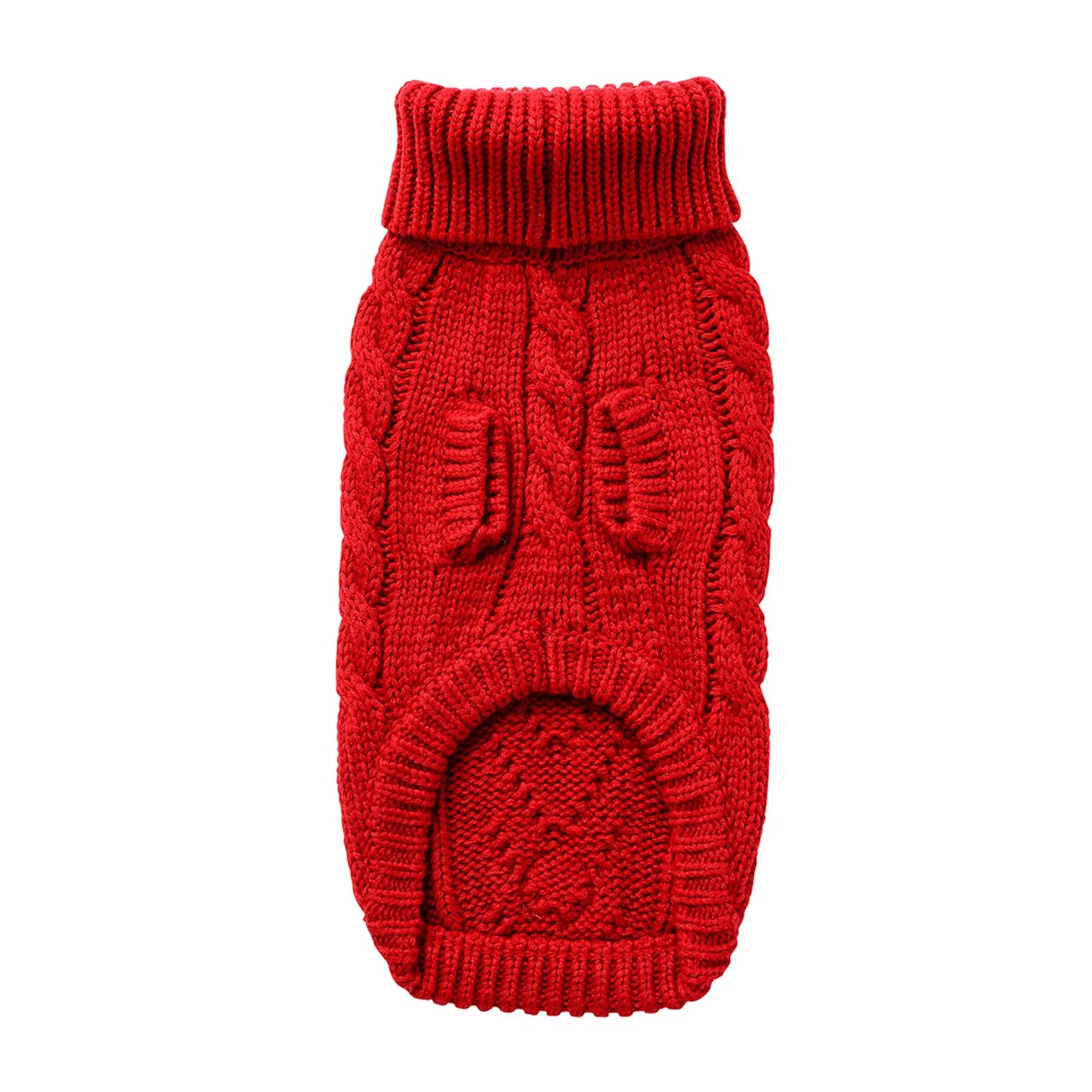 Chalet Dog Sweater - Red - Adorable Pet Supply