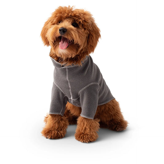 GT PET Gondola  Charcoal Fleece  available at Adorable Pet Supply.