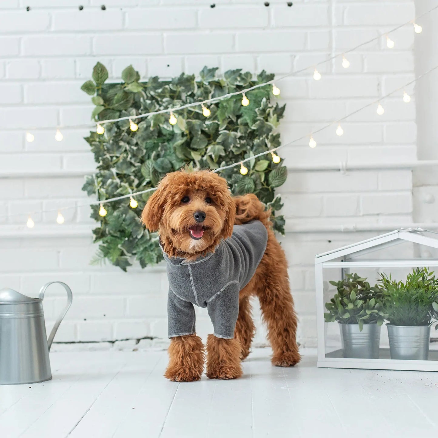 GT PET Gondola Charcoal Fleece available at Adorable Pet Supply.