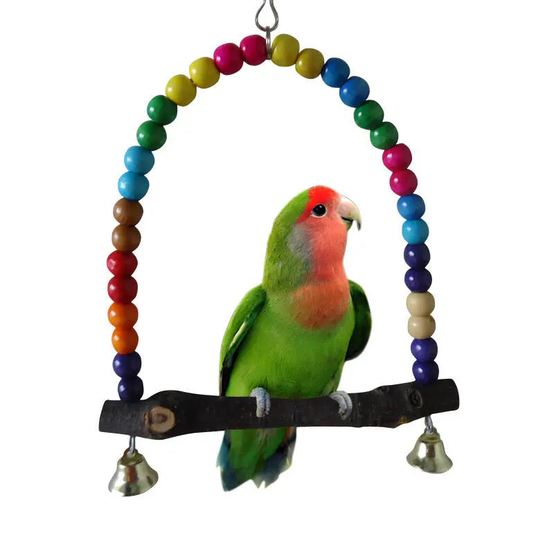 Parrot Swings for Cage | Bird Swinging Bar