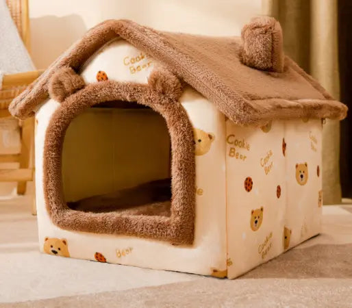 Cozy Pet Villa House can be used for a small pet.