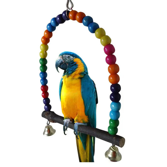 Parrot Swings for Cage | Bird Swinging Bar