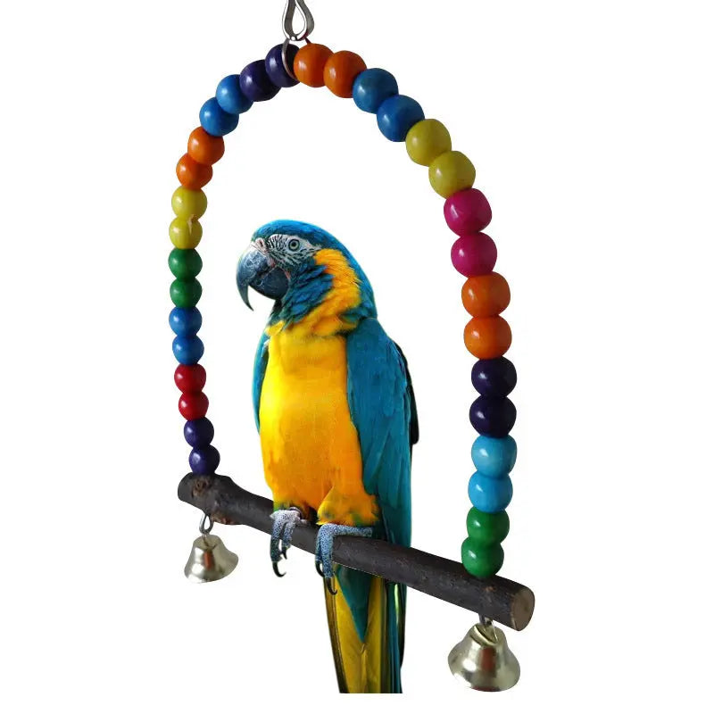 Parrot Swings for Cage | Bird Swinging Bar