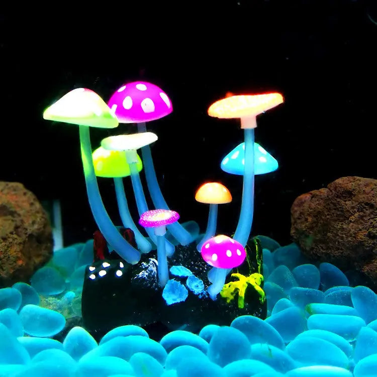 Colorful Fish Tank Plants | Silicone Aquarium Plants