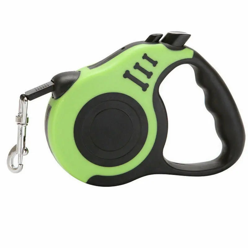 Automatic Retractable Dog Leash in multiple colors.