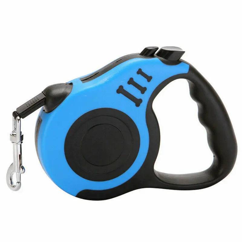 Automatic Retractable Dog Leash in multiple colors.