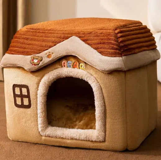 Cozy Pet Villa House can be used for a small pet.