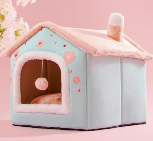 Cozy Pet Villa House can be used for a small pet.