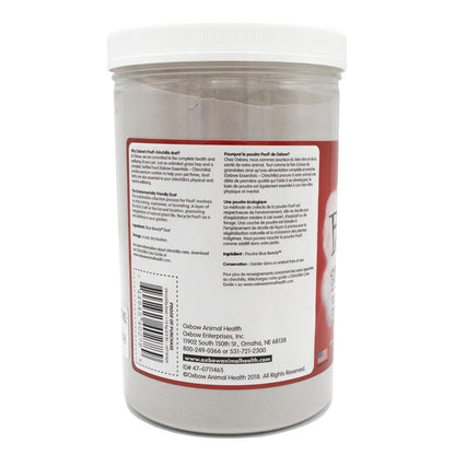 Oxbow POOF! Chinchilla Dust Bath Natural Blue Beauty Grooming Powder 2.5lb